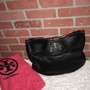 Tory Burch black Hobo purse w/dust bag
